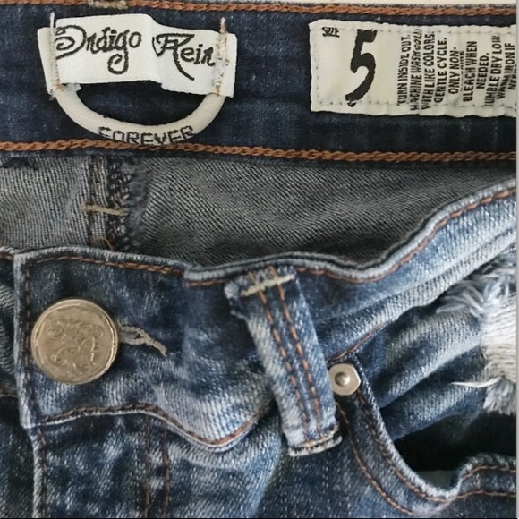 ❤️Drdigo Rein Distressed High Rise Denim shorts - Picture 4 of 6